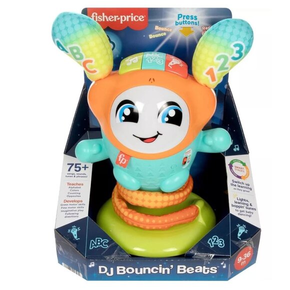 FISHER-PRICE Dj Bouncin' Beats 9-36 months - Picture 1 of 12